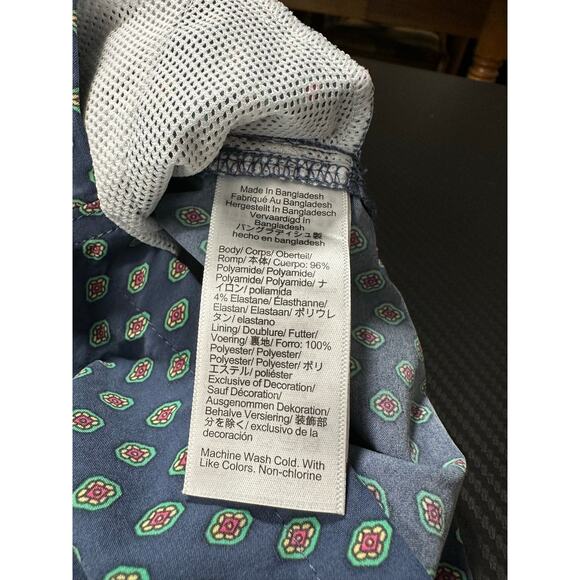 J.Crew 5" Stretch Swim Trunk Geometric Print with ECONYL Nylon Size XS Mens - Picture 6 of 13